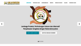 What Perlindunganhukum.com website looked like in 2020 (4 years ago)
