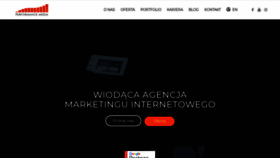 What Performance-media.pl website looked like in 2020 (5 years ago)