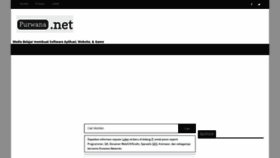 What Purwana.net website looked like in 2020 (5 years ago)