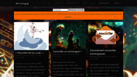 What Passion-astrologue.com website looked like in 2020 (3 years ago)