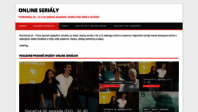What Pozriserial.sk website looked like in 2020 (3 years ago)