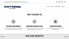 What Portalpublishing.co.za website looked like in 2020 (4 years ago)