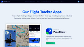 What Planefinderapp.net website looked like in 2020 (3 years ago)