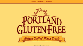 What Portlandglutenfreebaking.com website looked like in 2020 (4 years ago)