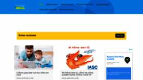 What Psicologiaparaninos.com website looked like in 2020 (4 years ago)