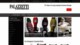 What Palazzetti.com website looked like in 2020 (3 years ago)