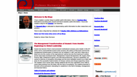 What Professor-murmann.info website looked like in 2020 (3 years ago)