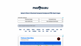What Pngguru.com website looked like in 2020 (3 years ago)