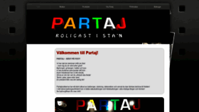 What Partaj.se website looked like in 2020 (3 years ago)