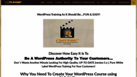 What Plr4wp.com website looked like in 2020 (4 years ago)