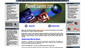 What Planetloaninc.com website looked like in 2020 (4 years ago)