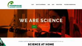 What Powerhousesc.org website looked like in 2020 (5 years ago)
