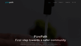 What Purepathproducts.com website looked like in 2020 (3 years ago)