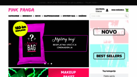 What Pinkpanda.hr website looked like in 2020 (3 years ago)