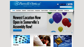 What Parrellioptical.com website looked like in 2020 (4 years ago)