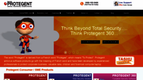What Protegent360.com website looked like in 2020 (3 years ago)