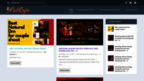 What Psdraja.com website looked like in 2020 (3 years ago)