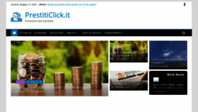 What Prestiticlick.it website looked like in 2020 (4 years ago)
