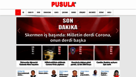What Pusulagazetesi.com.tr website looked like in 2020 (3 years ago)