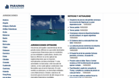 What Paraisosfiscales.net website looked like in 2020 (4 years ago)