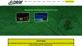 What Peartechnology.co.uk website looked like in 2020 (3 years ago)