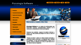 What Psicologia-software.com website looked like in 2020 (4 years ago)