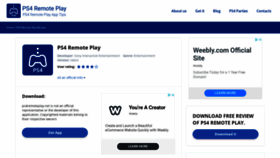 What Ps4remoteplay.net website looked like in 2020 (3 years ago)