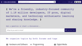 What Programmingforums.org website looked like in 2020 (3 years ago)