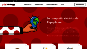 What Pepeenergy.com website looked like in 2020 (3 years ago)