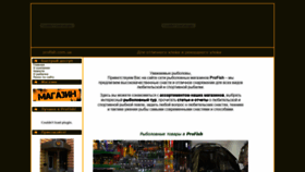 What Profish.com.ua website looked like in 2020 (3 years ago)