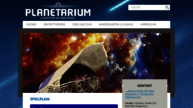 What Planetarium-klagenfurt.at website looked like in 2020 (3 years ago)