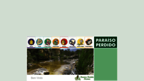 What Paraisoperdido.com.br website looked like in 2020 (3 years ago)