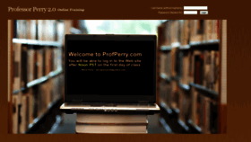 What Profperry.com website looked like in 2020 (3 years ago)