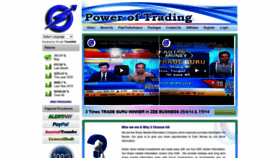 What Poweroftrading.com website looked like in 2020 (3 years ago)