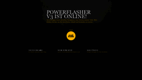 What Powerflasher.com website looked like in 2020 (3 years ago)