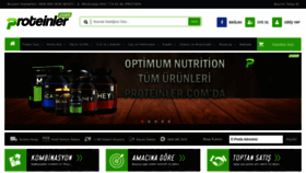 What Proteinler.com website looked like in 2020 (4 years ago)