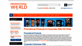 What Promoworld.co.nz website looked like in 2020 (3 years ago)
