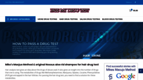 What Passmydrugtest.com website looked like in 2020 (3 years ago)