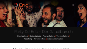 What Party-dj-eric.de website looked like in 2020 (3 years ago)