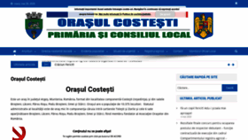 What Primariacostestiag.ro website looked like in 2020 (3 years ago)
