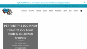 What Pet-pantry.com website looked like in 2020 (3 years ago)