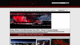What Panoramas.dk website looked like in 2020 (3 years ago)