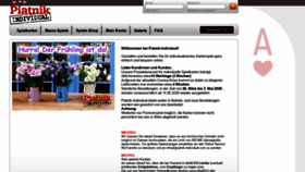 What Piatnik-individual.com website looked like in 2020 (3 years ago)