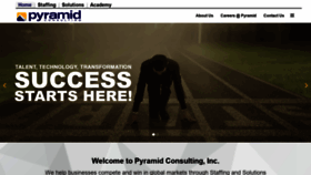 What Pyramidci.com website looked like in 2020 (3 years ago)