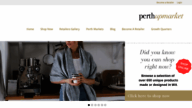 What Perthupmarket.com.au website looked like in 2020 (3 years ago)
