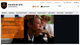 What Parksideschool.net website looked like in 2020 (3 years ago)