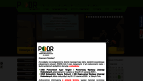 What Podr.pl website looked like in 2020 (3 years ago)