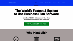 What Planbuildr.com website looked like in 2020 (3 years ago)
