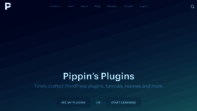 What Pippinsplugins.com website looked like in 2020 (3 years ago)