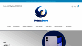 What Phenix-store.com website looked like in 2020 (3 years ago)